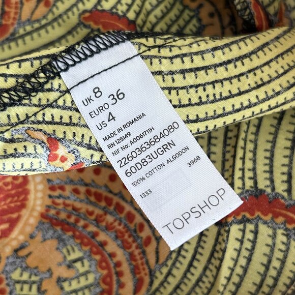 Kate Moss for Topshop Halterneck Kaftan Liberty Dress ASO Blake Lively - Picture 8 of 8